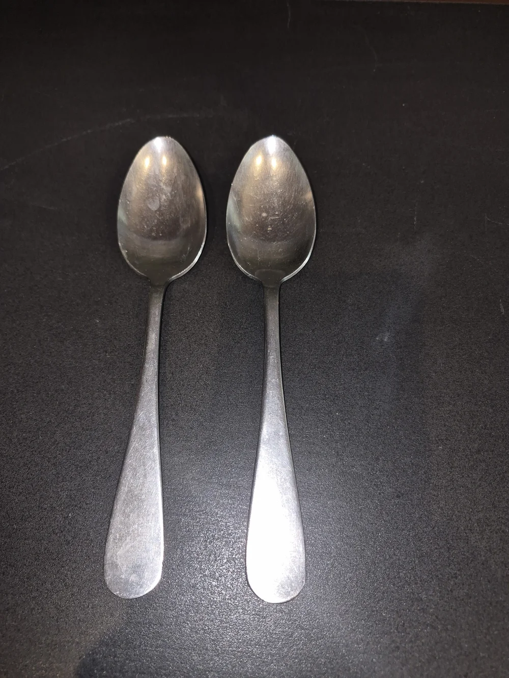 Vintage National Silver Co. USA Made Military Surplus Serving Spoons 8.5